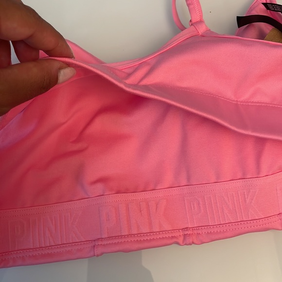 FINAL SALE‼️NEW Pink Active Sport Bra Size M - Picture 6 of 7